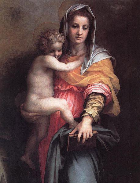 Andrea del Sarto Madonna of the Harpies Germany oil painting art